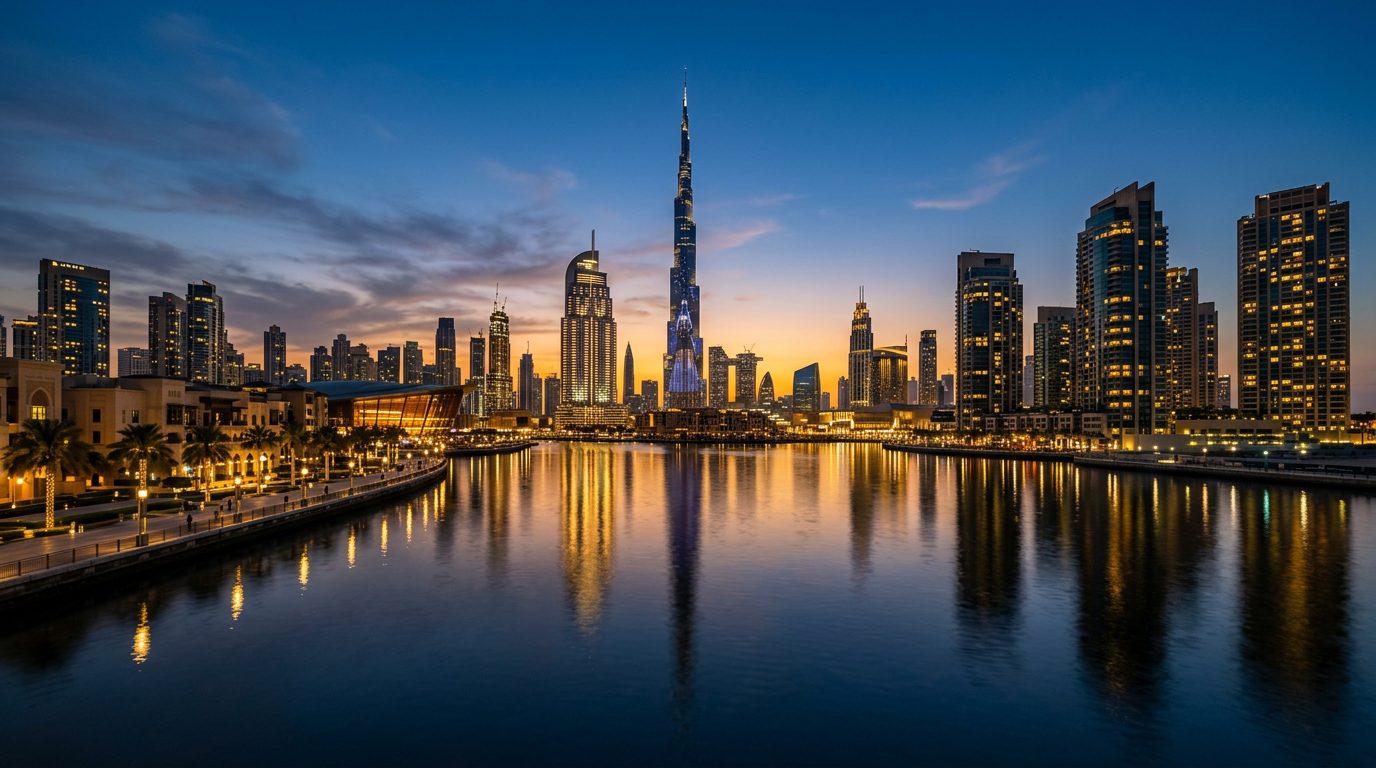 Skyline di Dubai